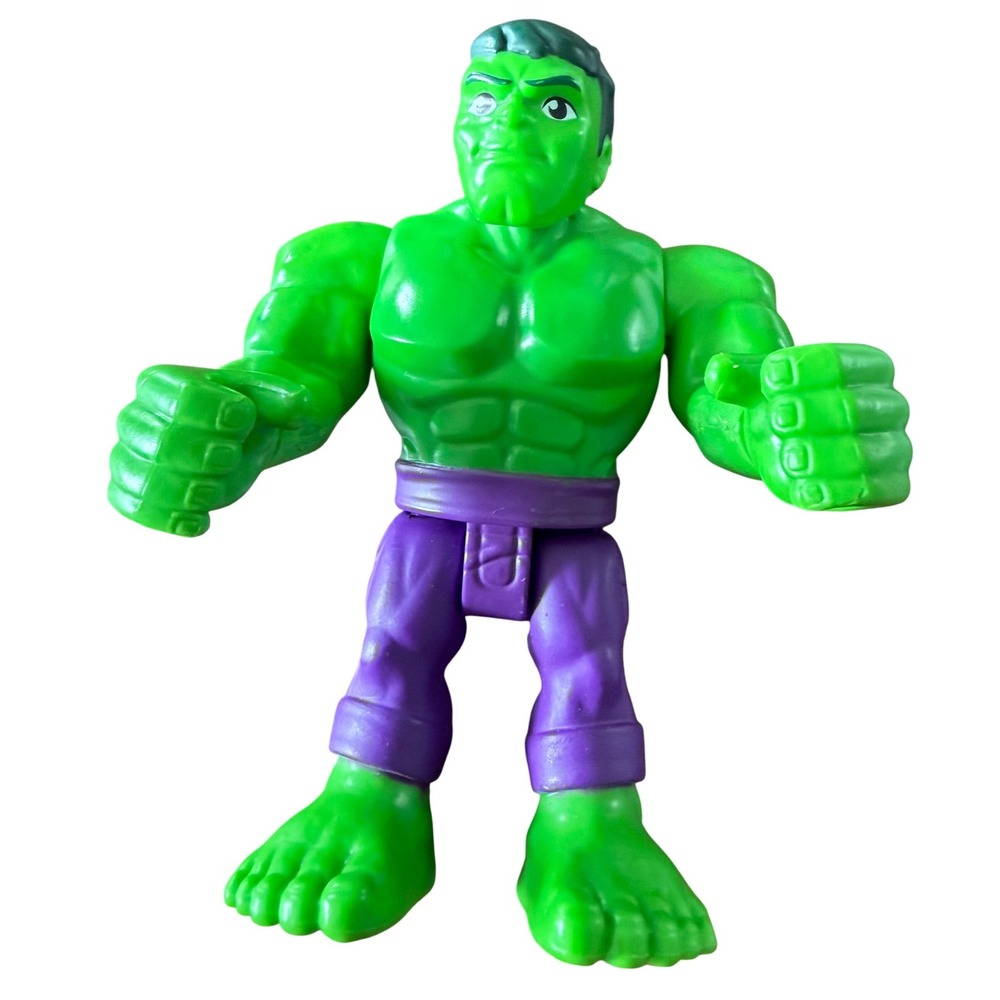Marvel Incredible Hulk Action Figure Green Purple Hero Toy Avengers Series